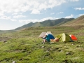 Mt. Amnye Machen trek and tents