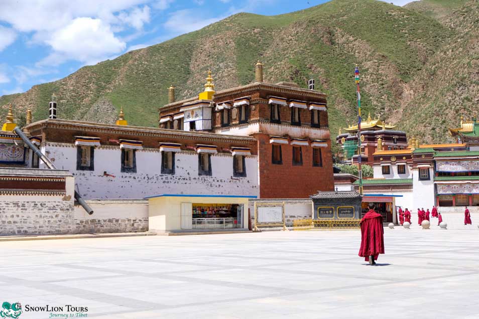 Labrang Monastery in Amdo Tibet, Gansu province 
