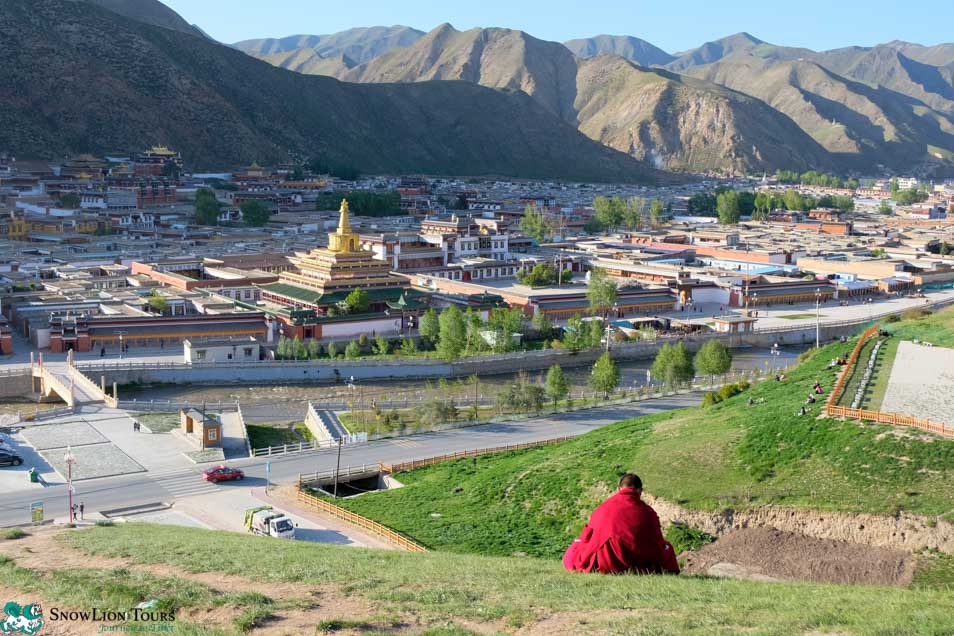 Labrang Monastery in Amdo Tibet, Gansu Province