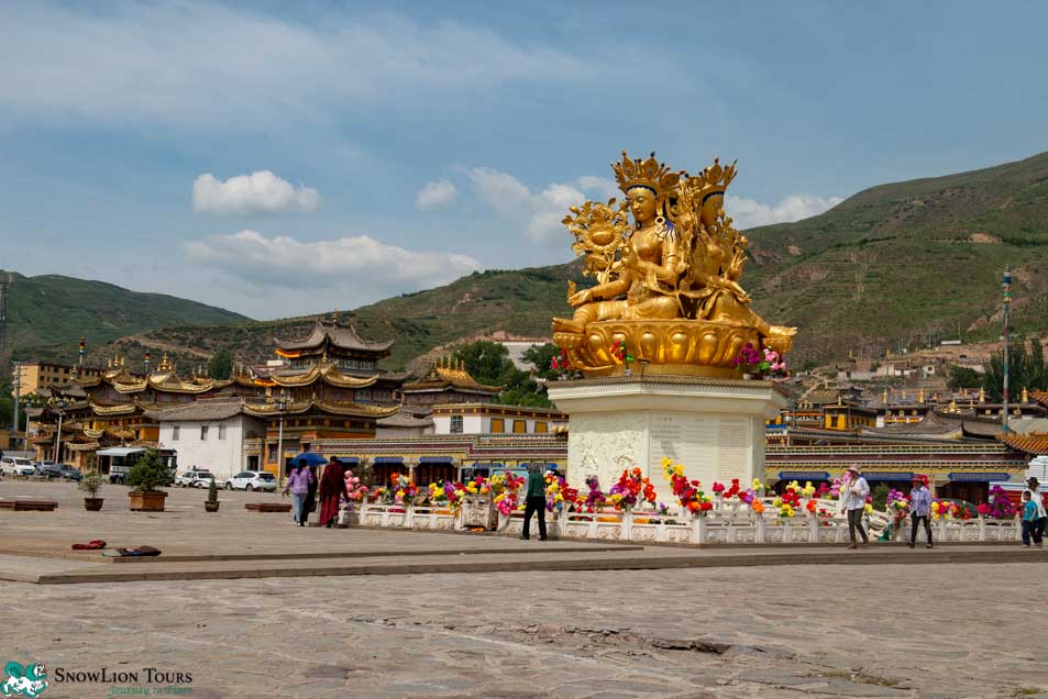 Rebkong Monastery in Amdo Rebkong, Qinghai 