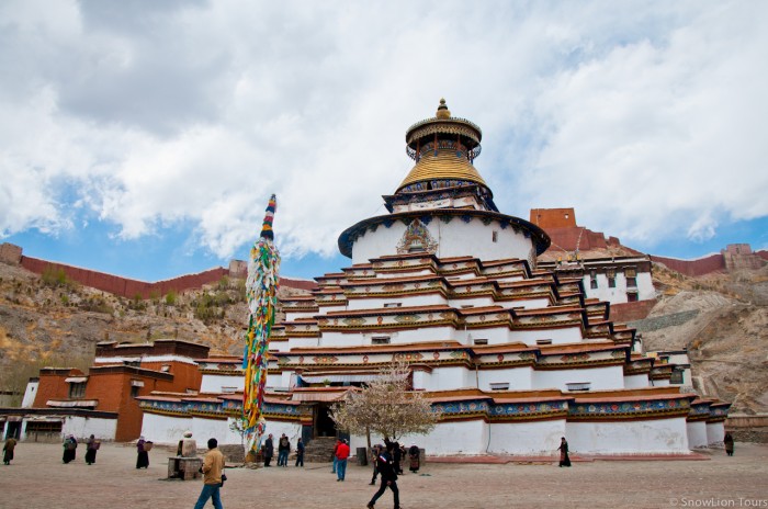 Gyantse Kumbum Stupa in Tibet