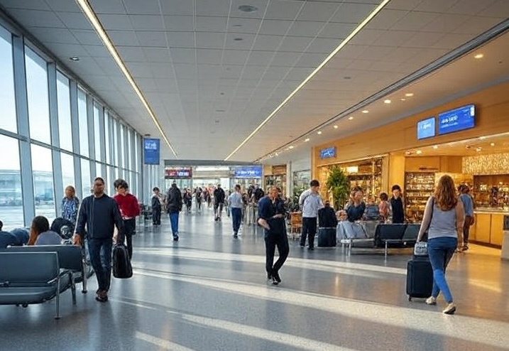 Xining Airport opened its First International Flight