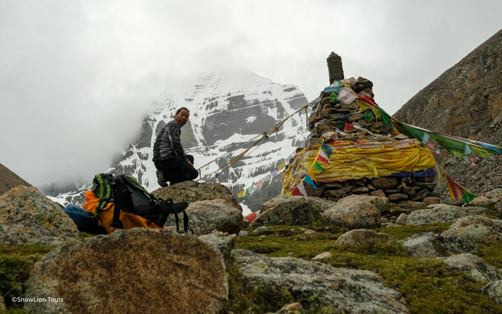 Kailash tour on the second day of 3 days kailash tour 
