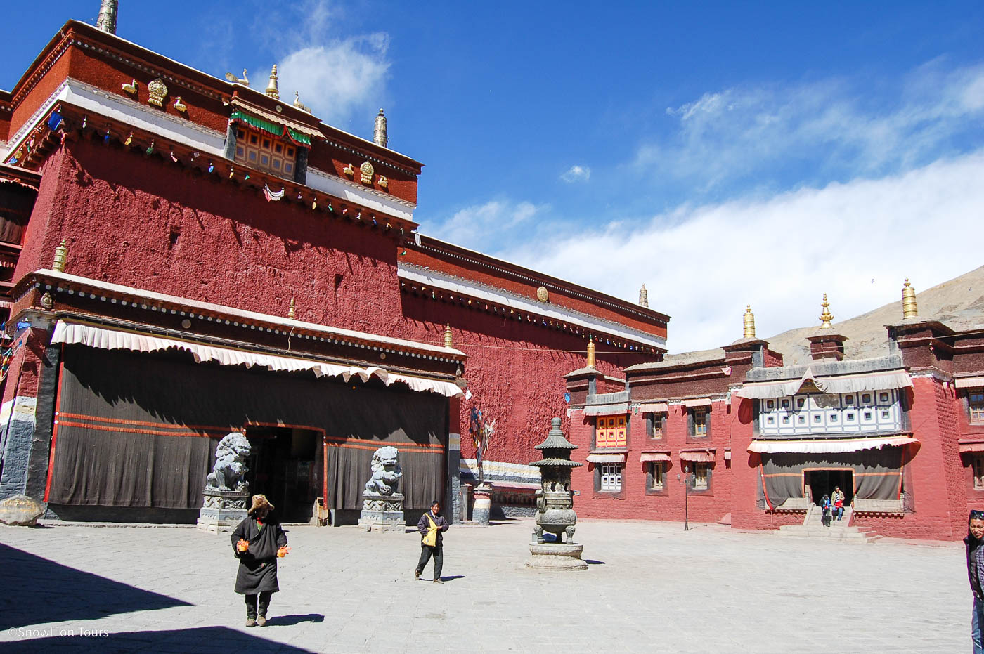 Sakya Monastery in Western Tibet. 