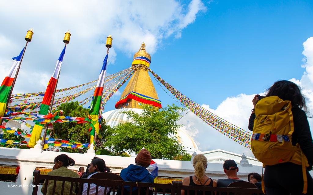 Boudha Stupa in Kathmandu, Nepal