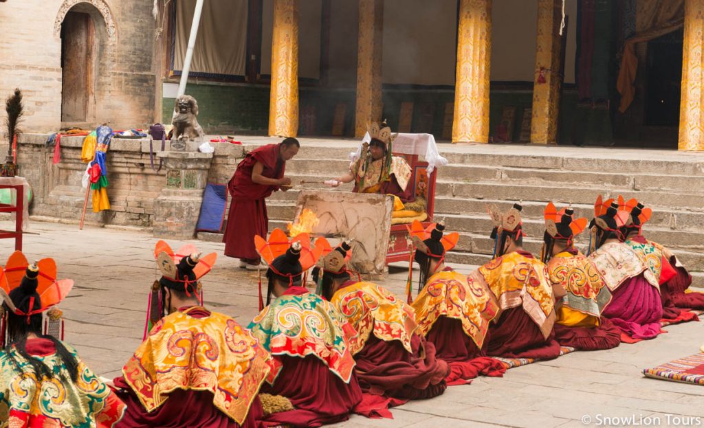 First offering festival in Tibet