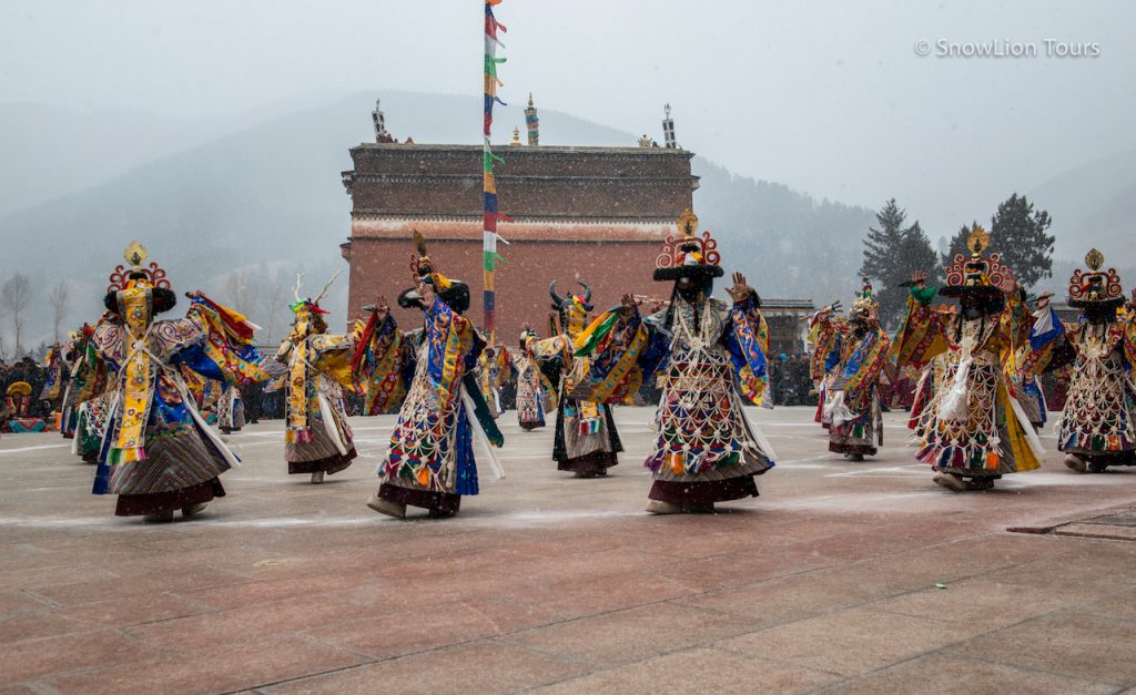 Tibetan Buddhist Cham dance