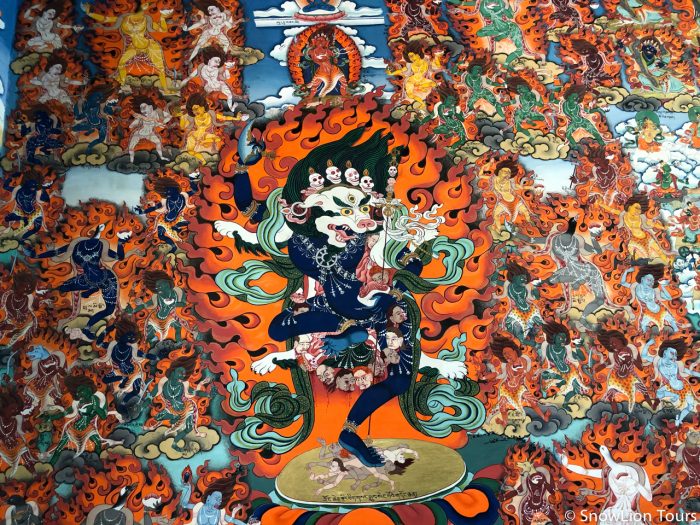 Tibet Mediation deity