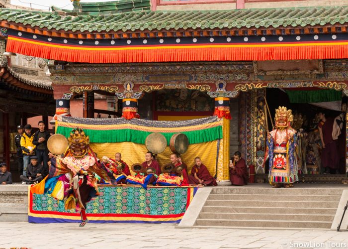 Kumbum Monastery Mask Cham Dance