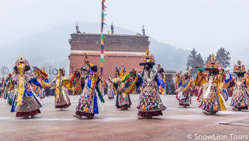 Monlam Festival in Tibet