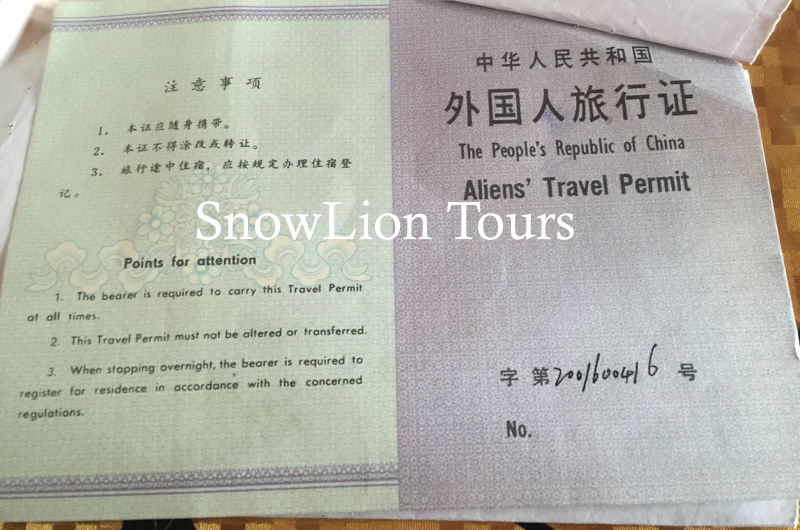 Tibet Travel Permits, Tibet Permits