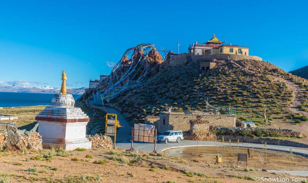 Monastery at Monasarovar lake