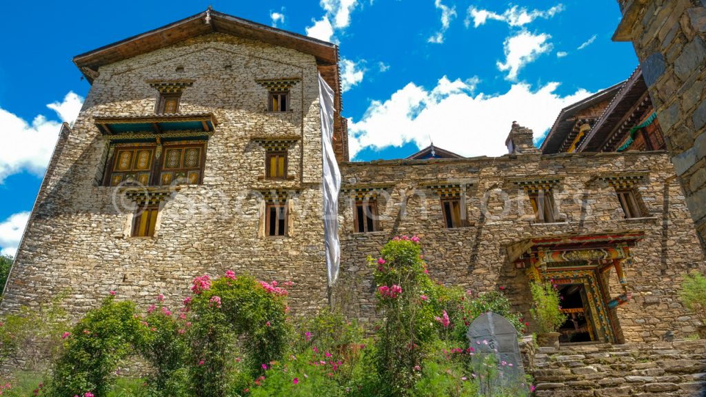 Danba Tibetan house 