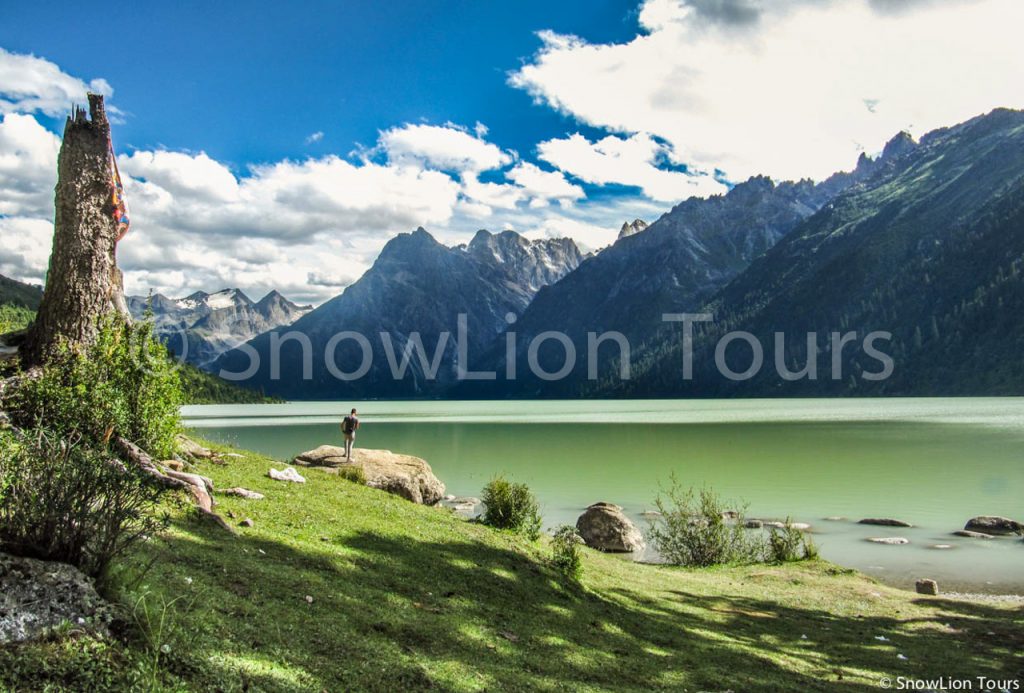 lake in Ganzi Tibet Prefecture