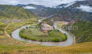 Mekong River in Yangchen Yushu