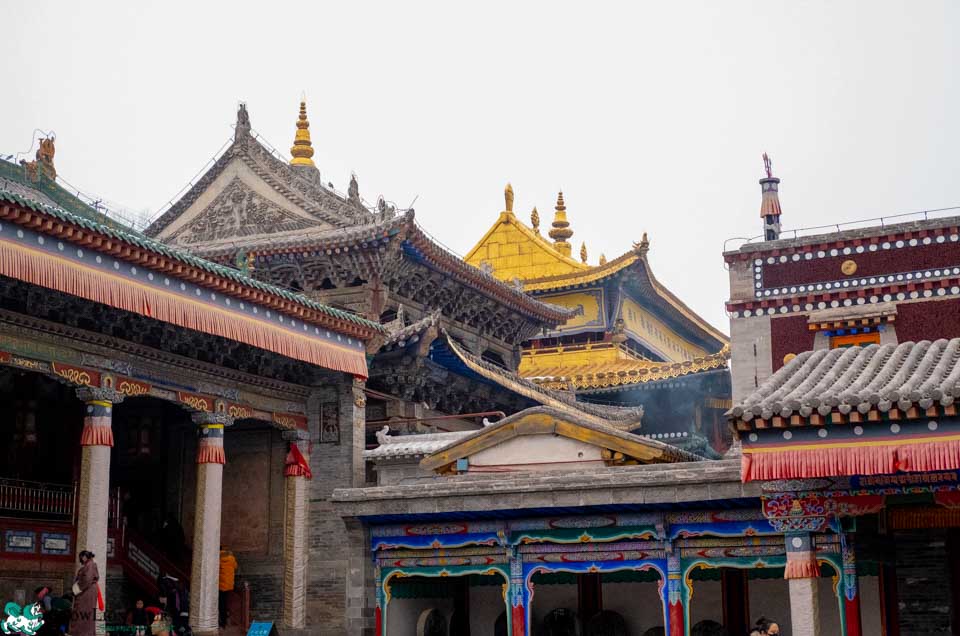 Kumbum Monastery on Xining to Shangri-la tour