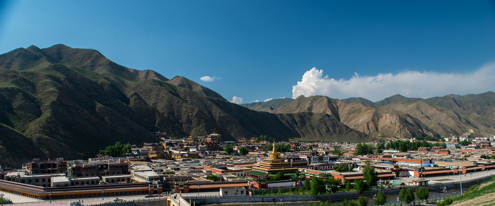 Labrang Map Labrang - SnowLion Tours